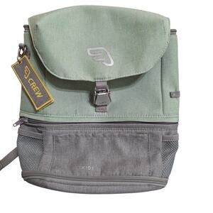 JetKids Stokke Crew Green Kids Expandable Travel Backpack